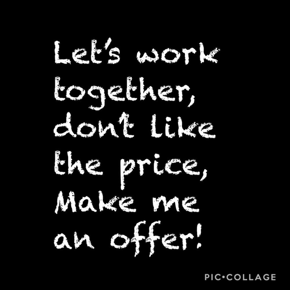 Don’t be shy, Make an offer!